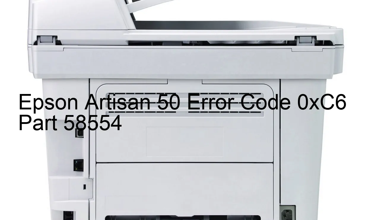 Epson Artisan 50 Fehlercode 0xC6