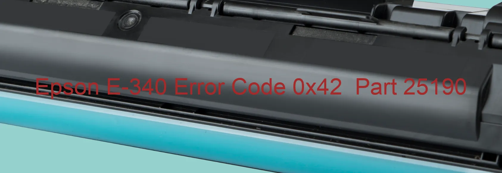 Epson E-340 Fehlercode 0x42