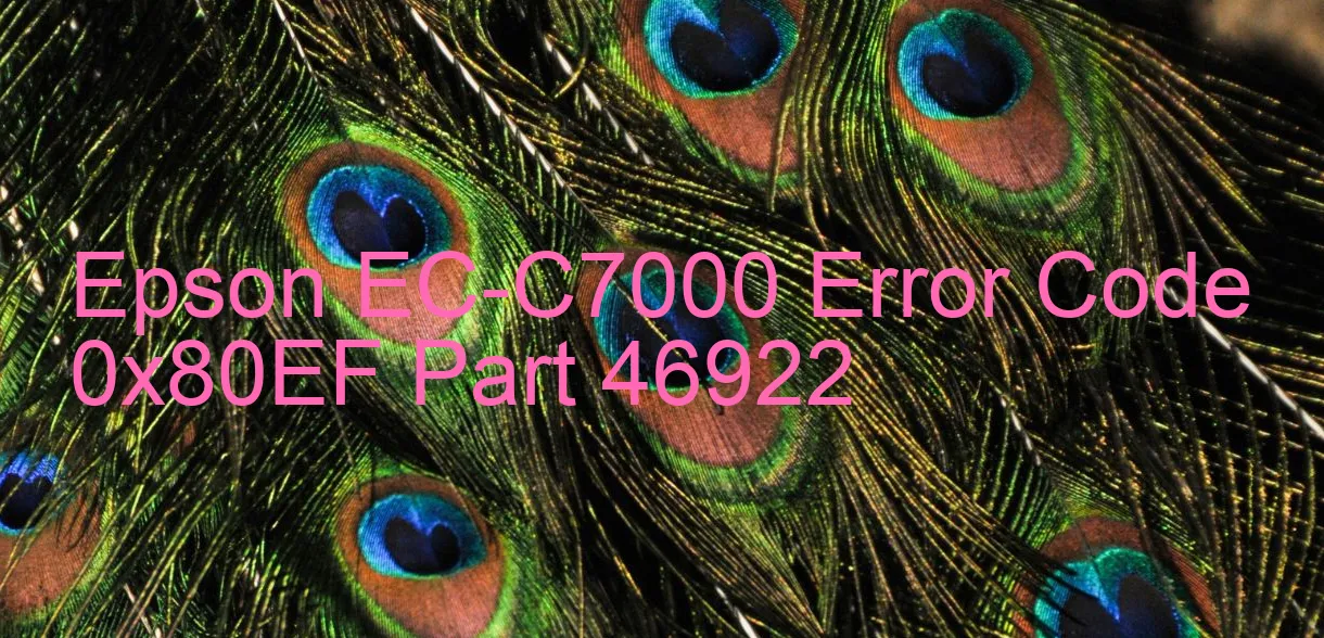 Epson EC-C7000 Fehlercode 0x80EF