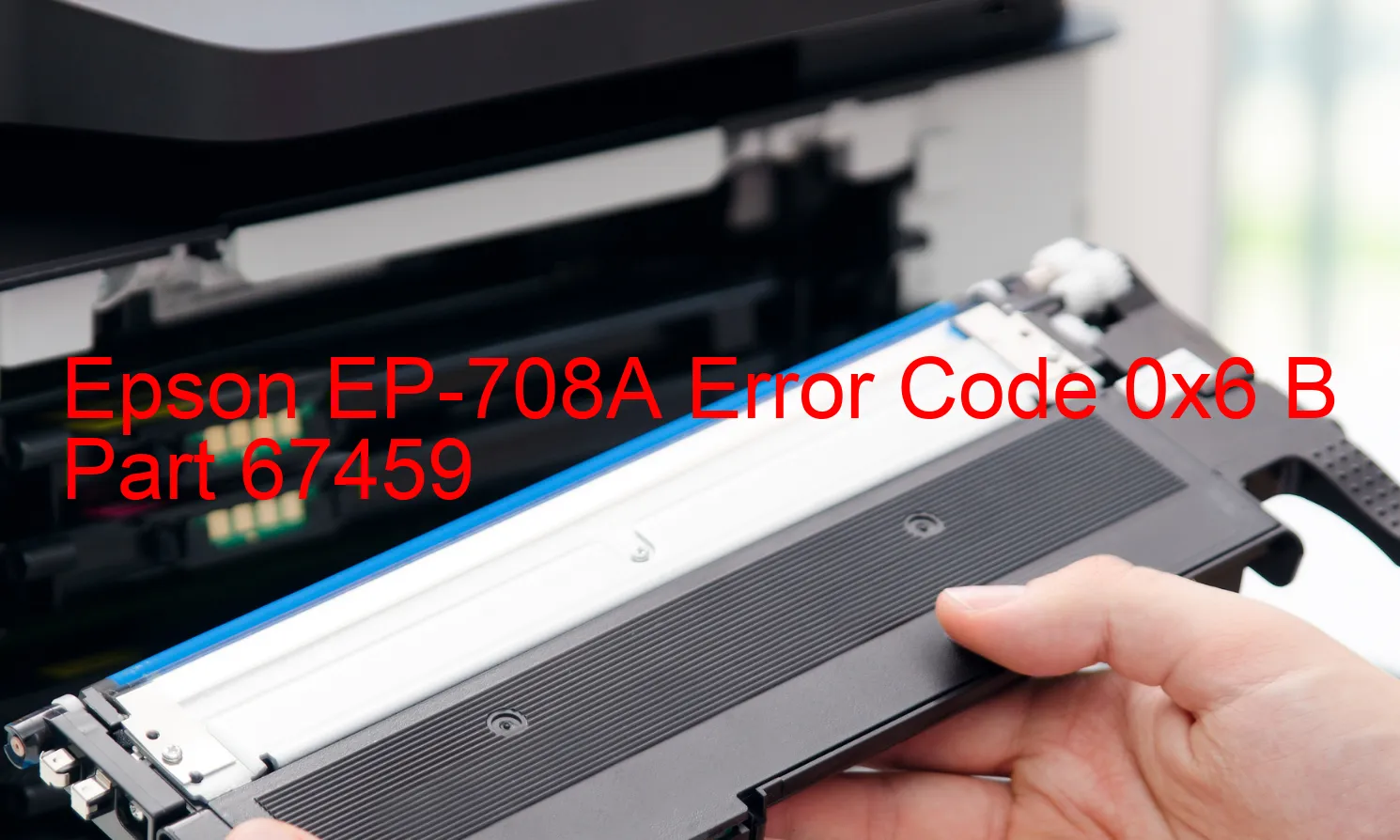 Epson EP-708A Fehlercode 0x6 B