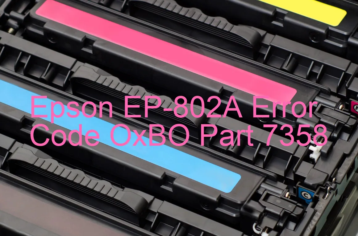 Epson EP-802A Fehlercode OxBO