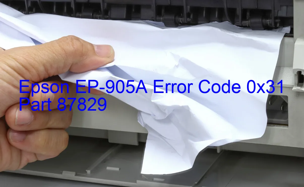 Epson EP-905A Fehlercode 0x31