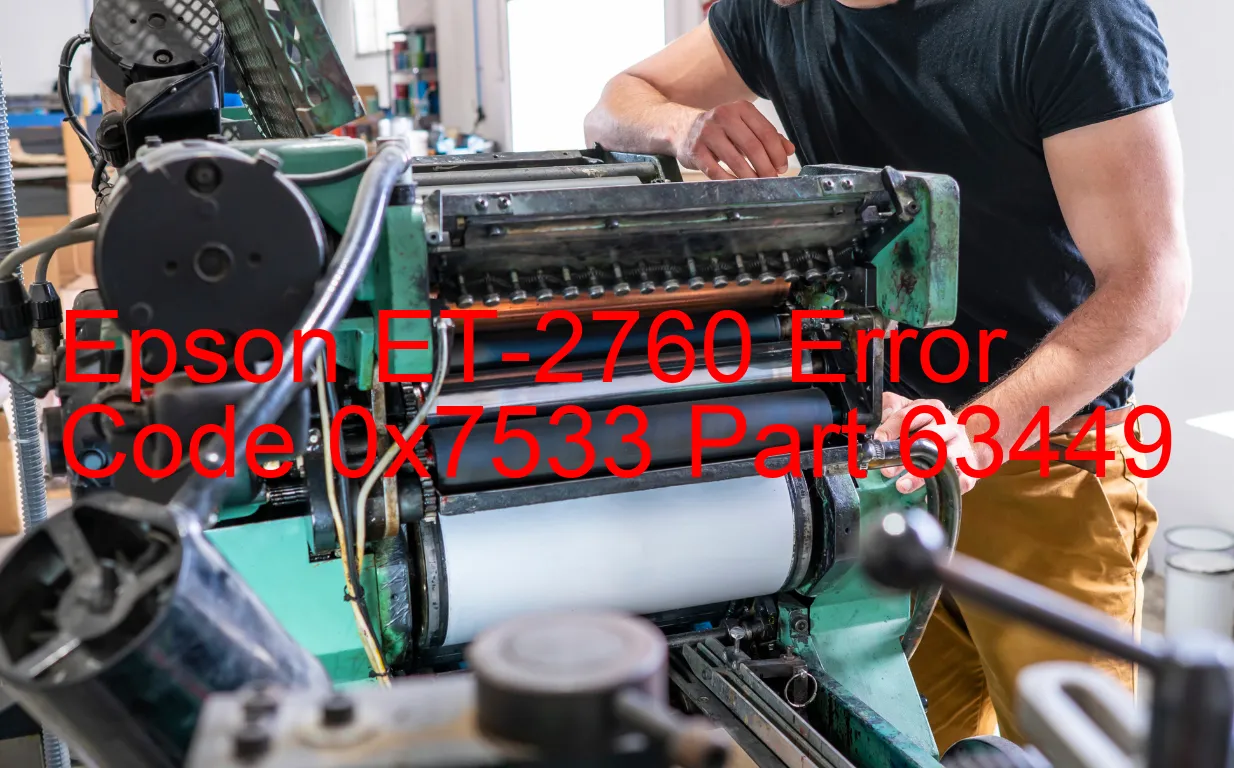 Epson ET-2760 Fehlercode 0x7533