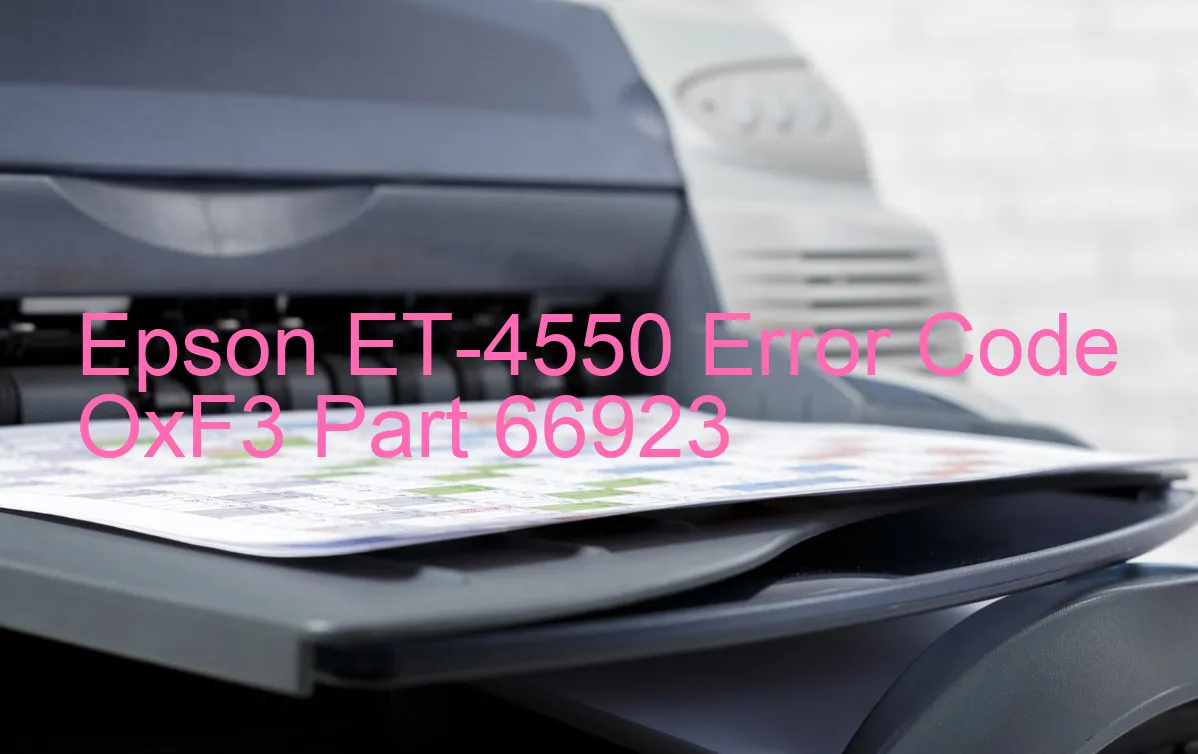 Epson ET-4550 Fehlercode OxF3