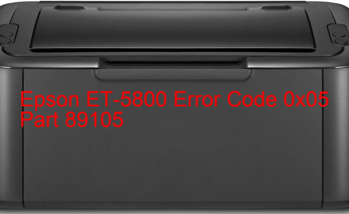 Epson ET-5800 Fehlercode 0x05