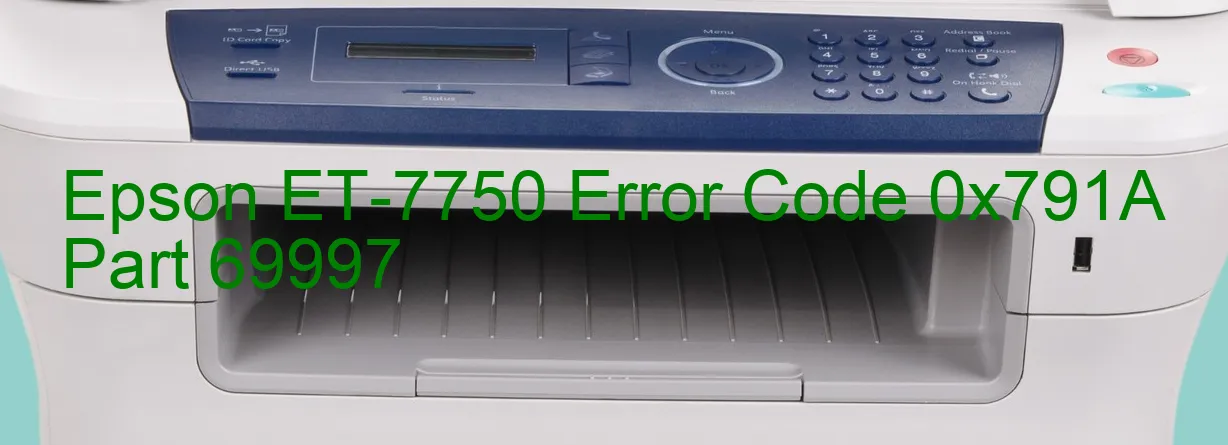 Epson ET-7750 Fehlercode 0x791A