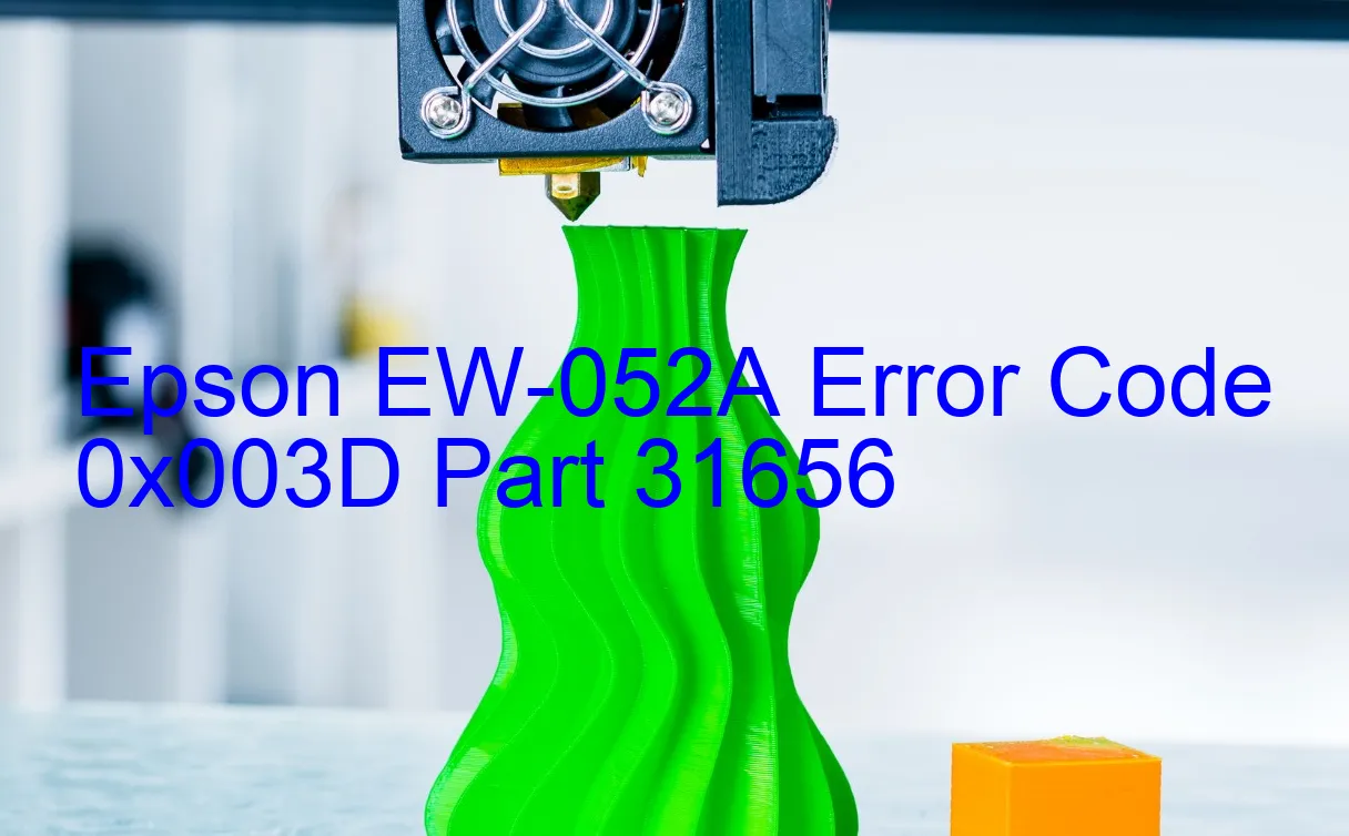 Epson EW-052A Fehlercode 0x003D