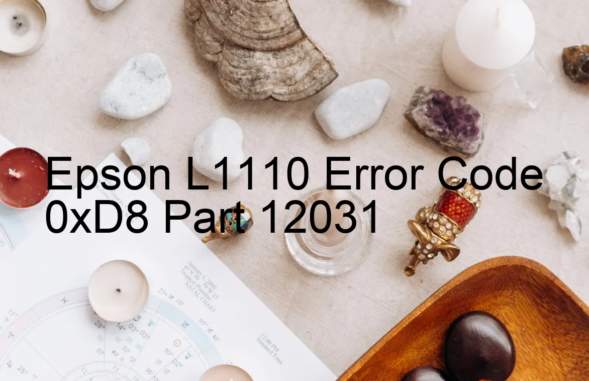 Epson L1110 Fehlercode 0xD8