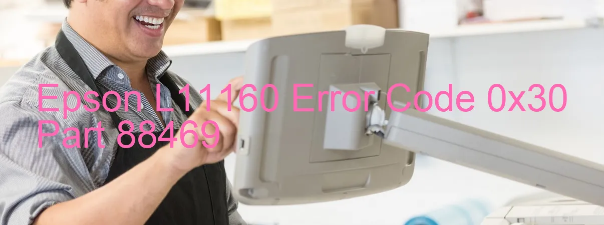 Epson L11160 Fehlercode 0x30