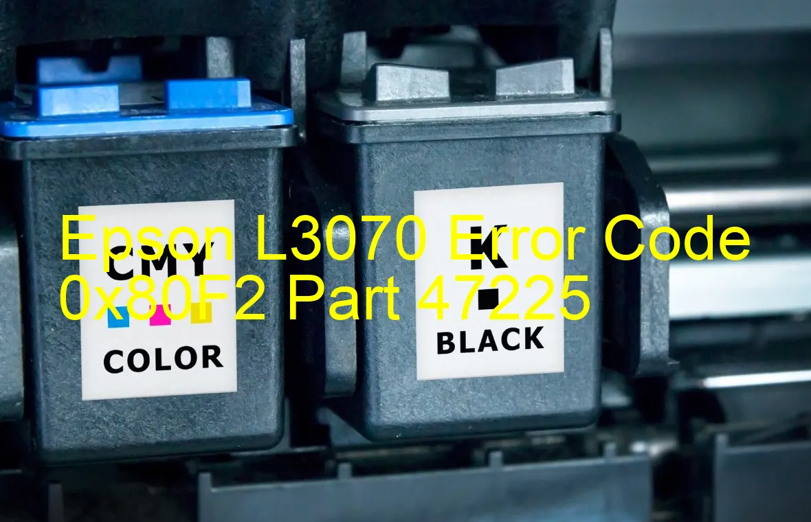 Epson L3070 Fehlercode 0x80F2