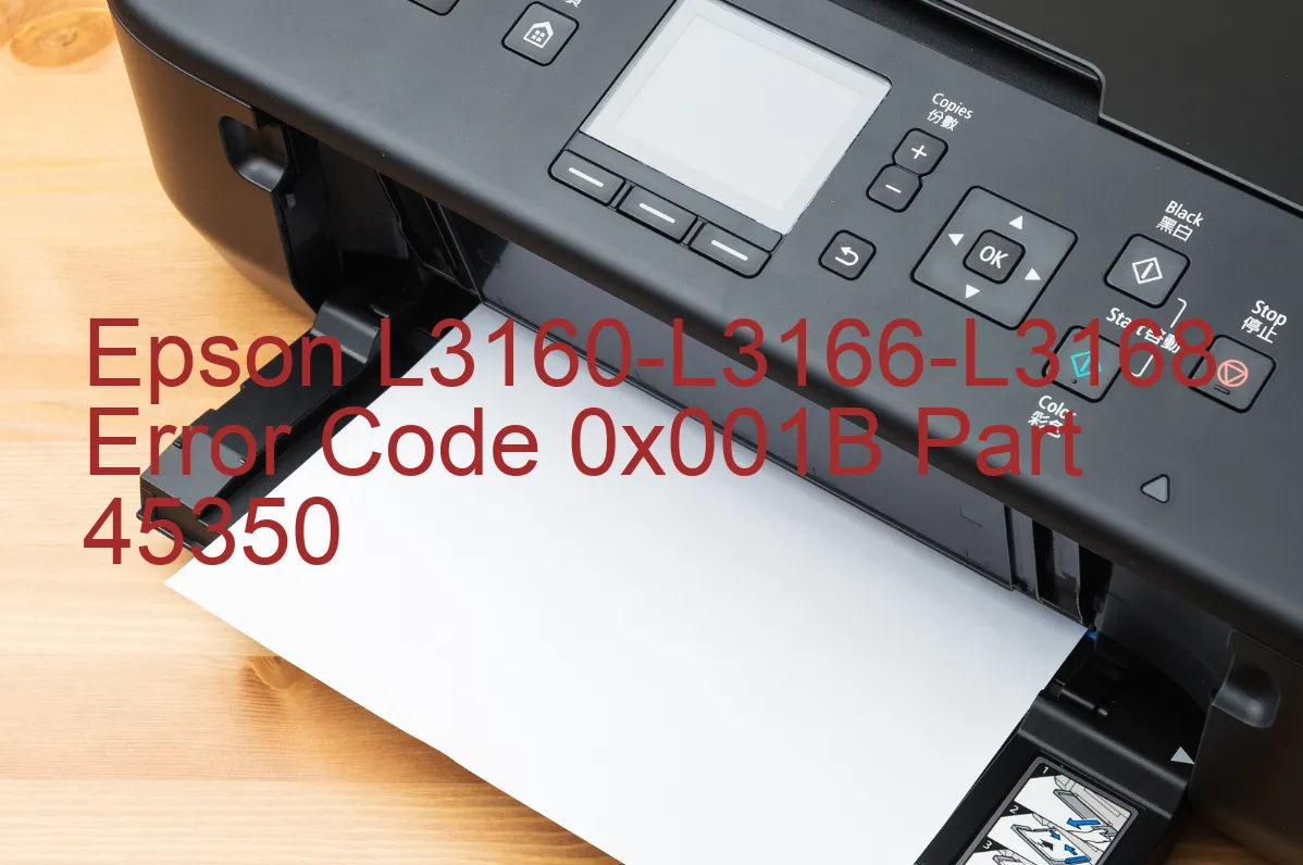 Epson L3160-L3166-L3168 Fehlercode 0x001B