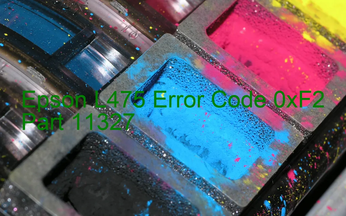 Epson L475 Fehlercode 0xF2