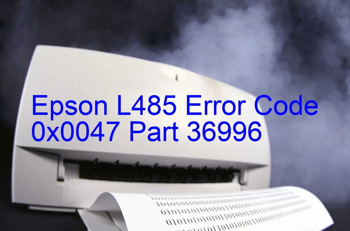 Epson L485 Fehlercode 0x0047