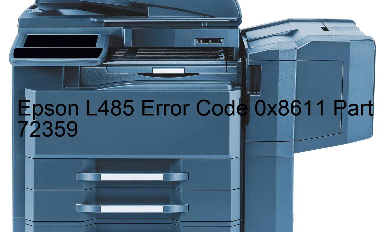 Epson L485 Fehlercode 0x8611