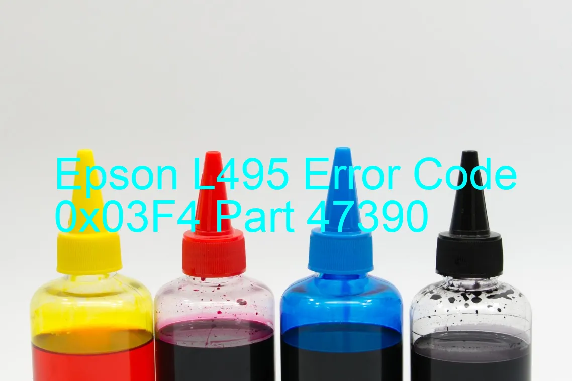 Epson L495 Fehlercode 0x03F4