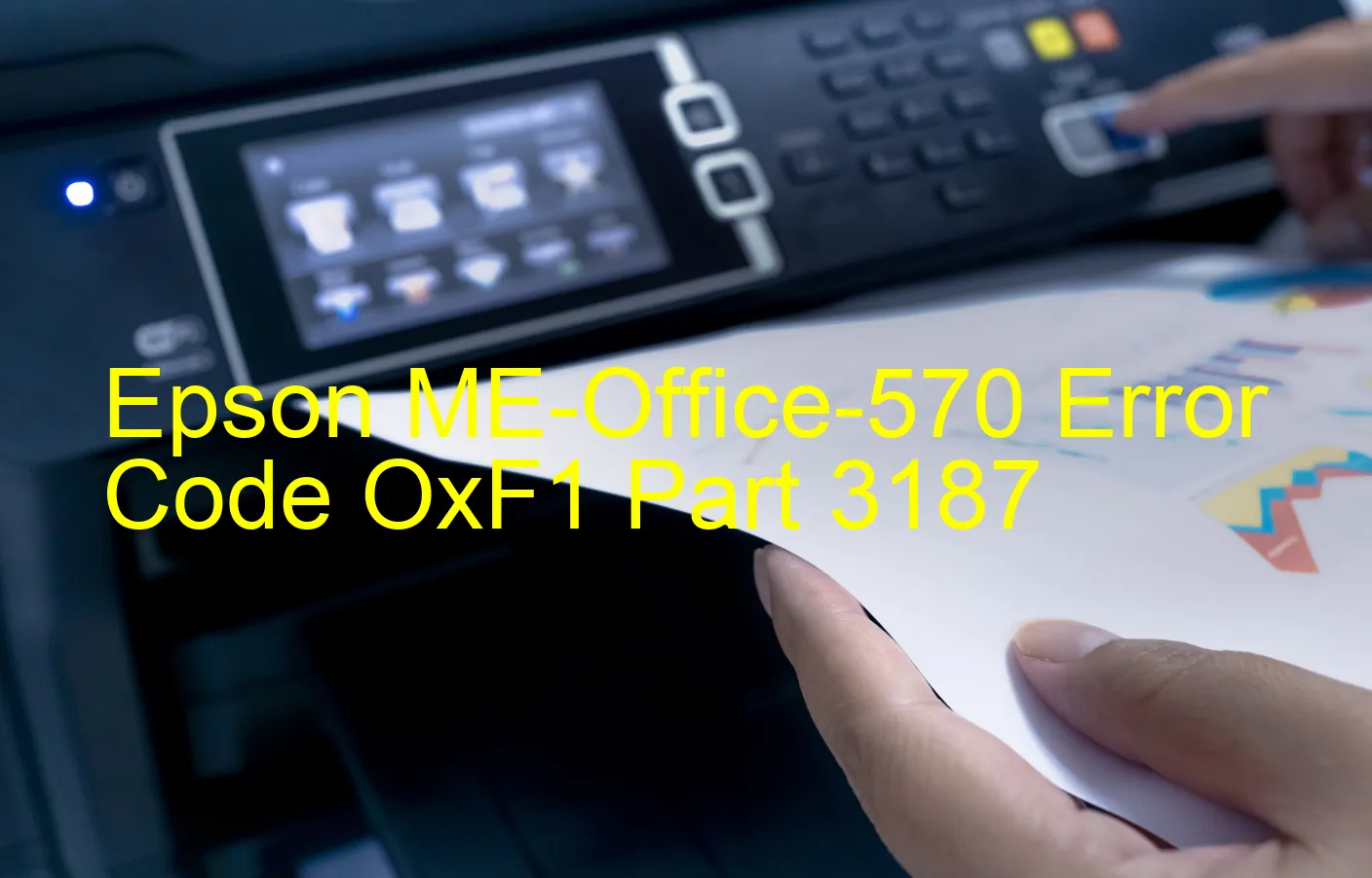 Epson ME-Office-570 Fehlercode OxF1