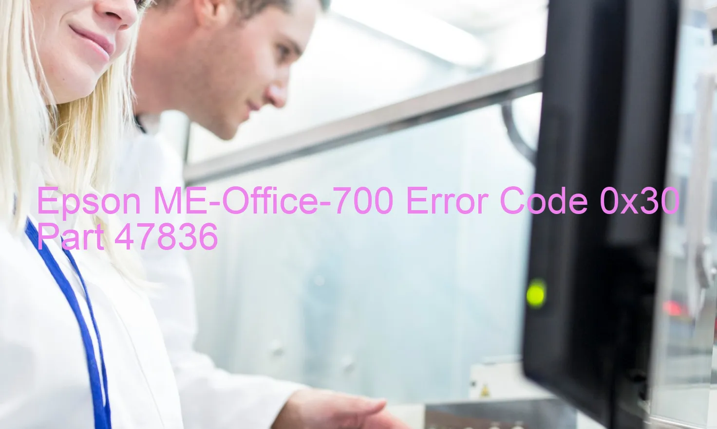 Epson ME-Office-700 Fehlercode 0x30