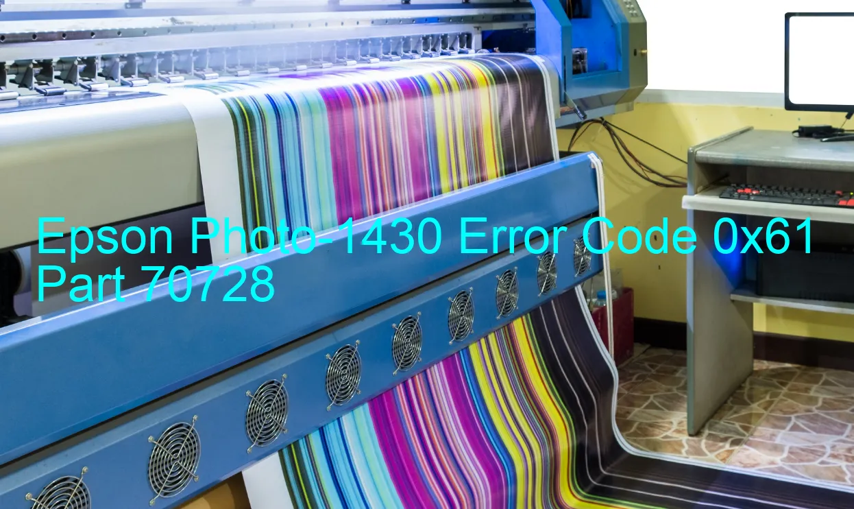 Epson Photo-1430 Fehlercode 0x61