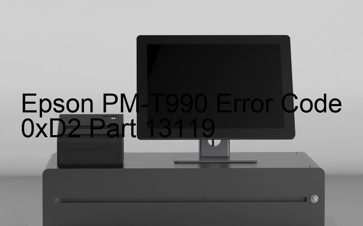 Epson PM-T990 Fehlercode 0xD2