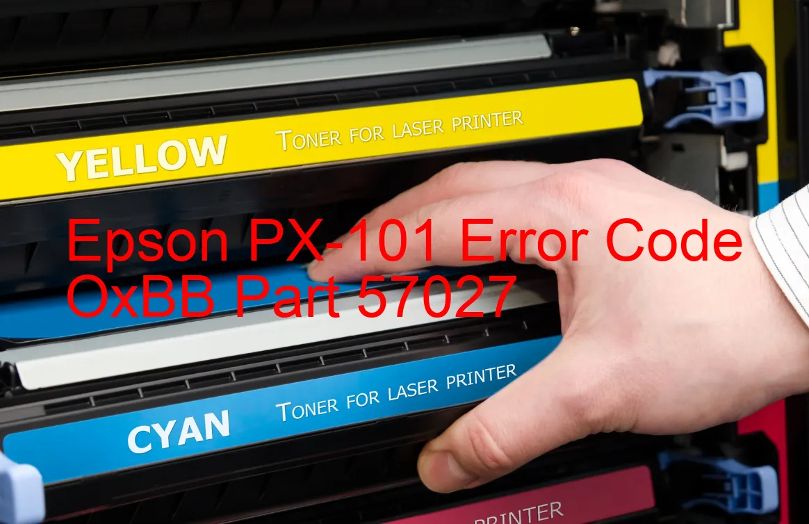 Epson PX-101 Fehlercode OxBB