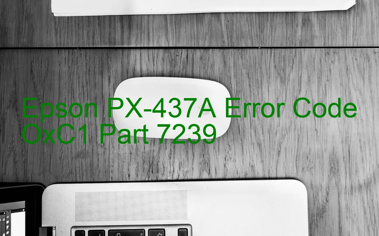 Epson PX-437A Fehlercode OxC1