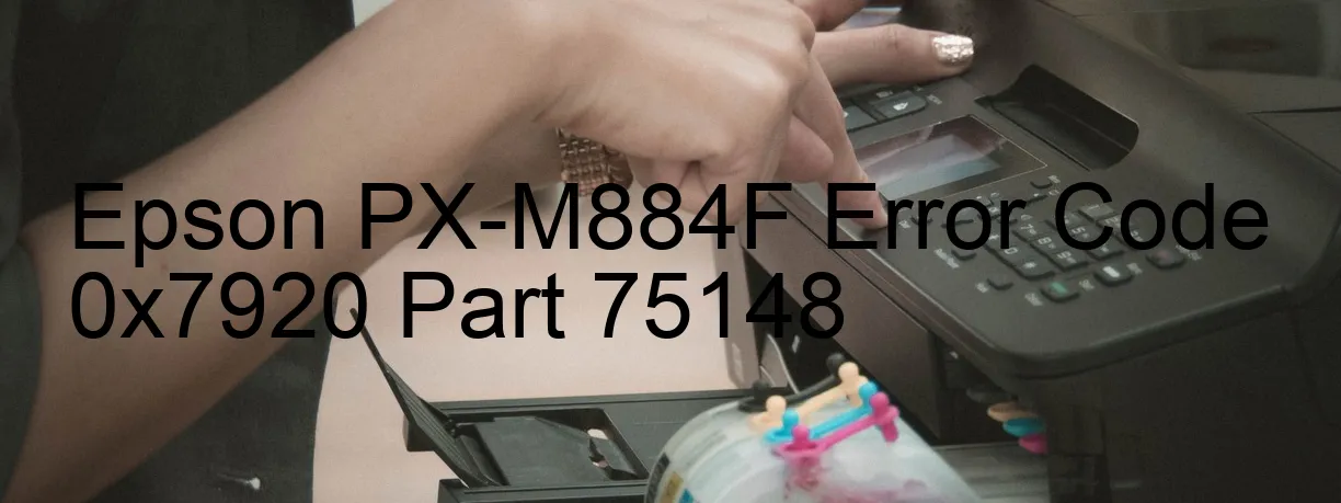 Epson PX-M884F Fehlercode 0x7920