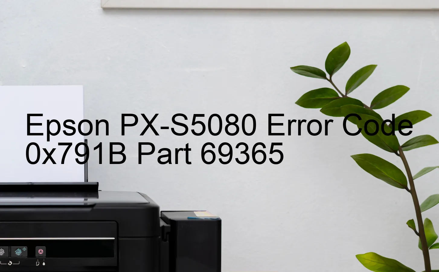 Epson PX-S5080 Fehlercode 0x791B