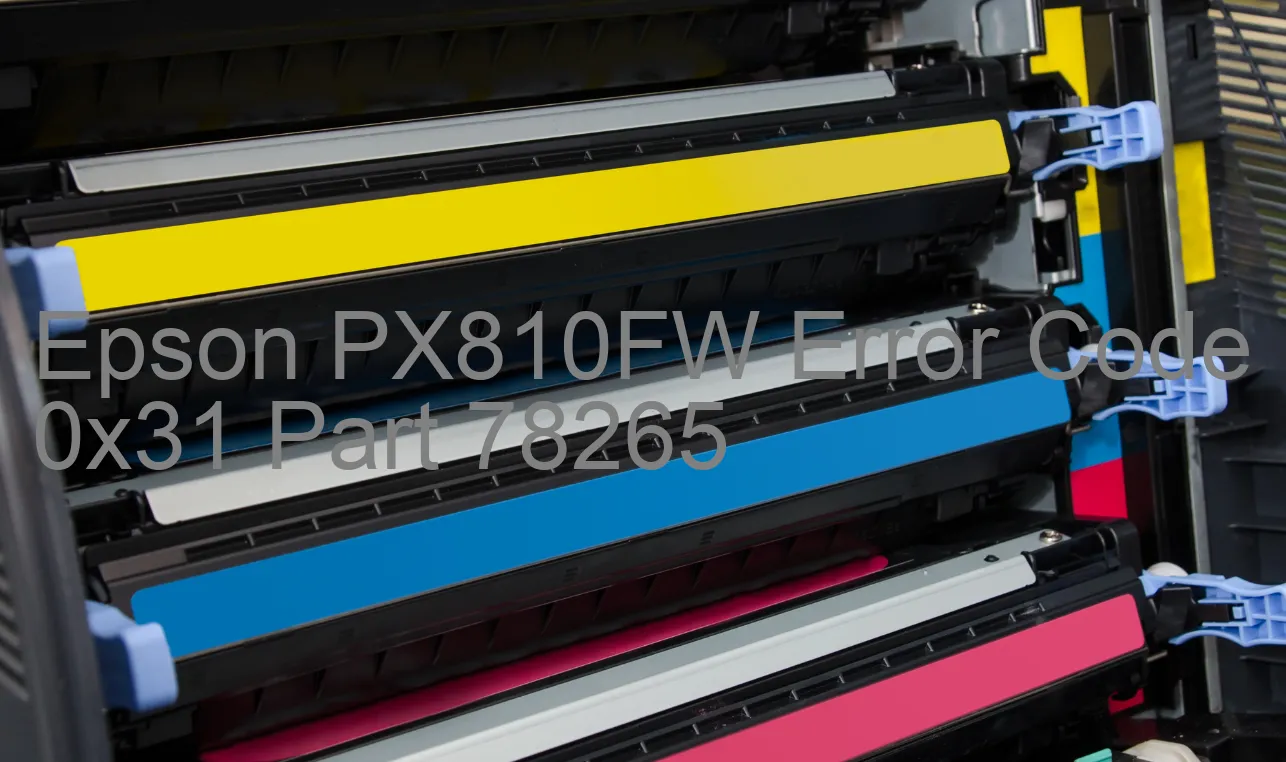 Epson PX810FW Fehlercode 0x31