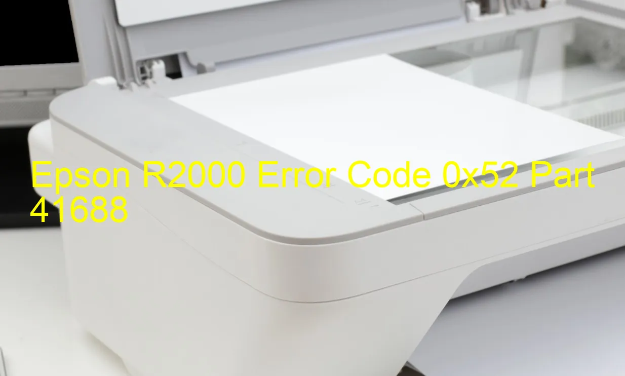 Epson R2000 Fehlercode 0x52