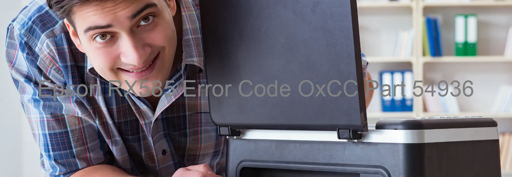 Epson RX585 Fehlercode OxCC