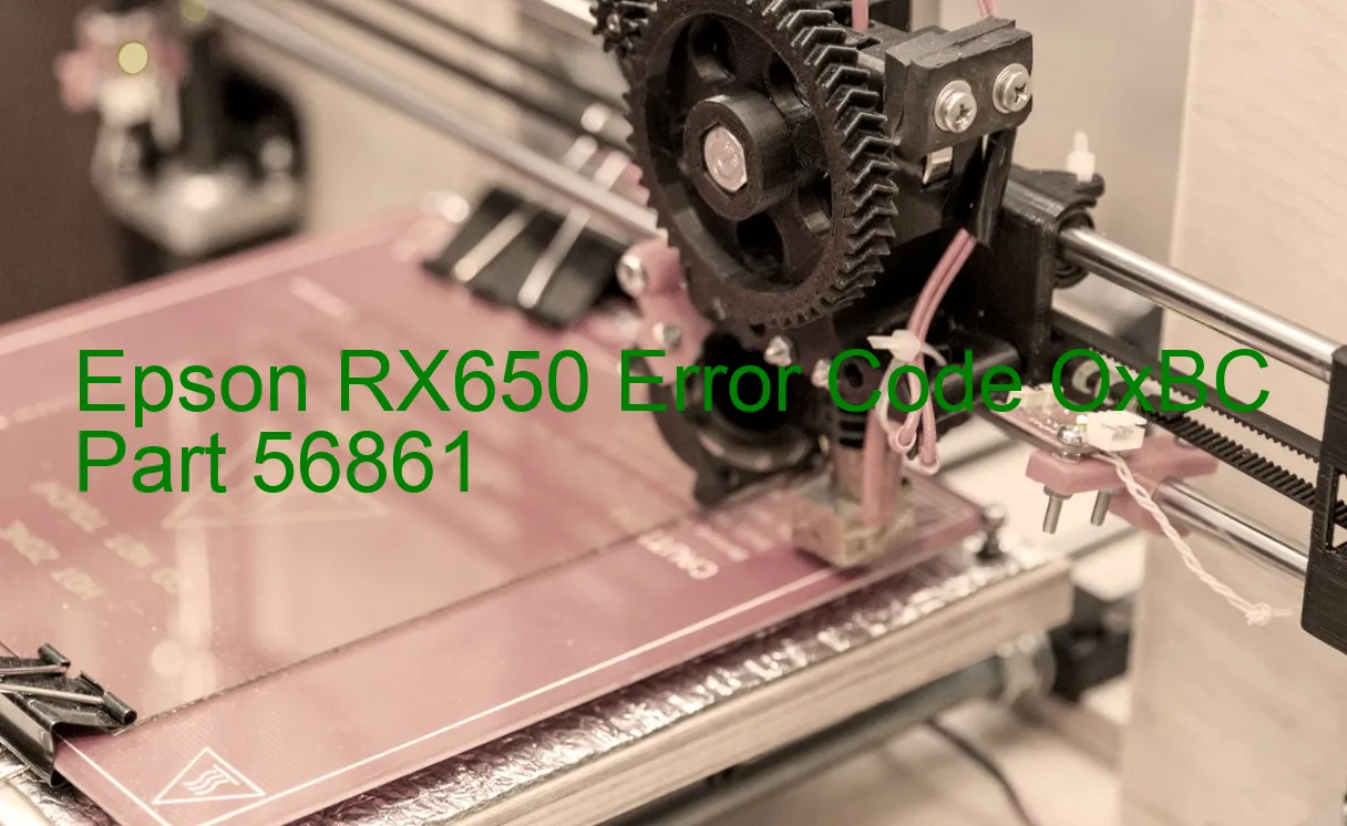 Epson RX650 Fehlercode OxBC