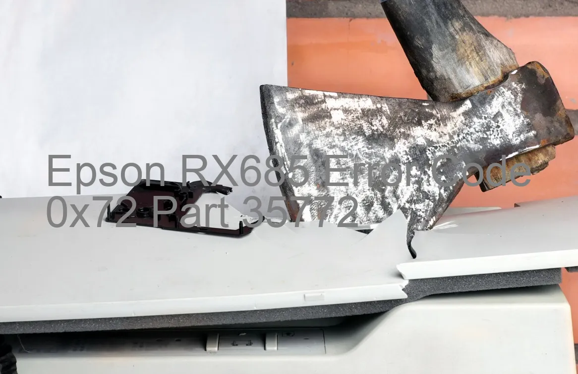 Epson RX685 Fehlercode 0x72