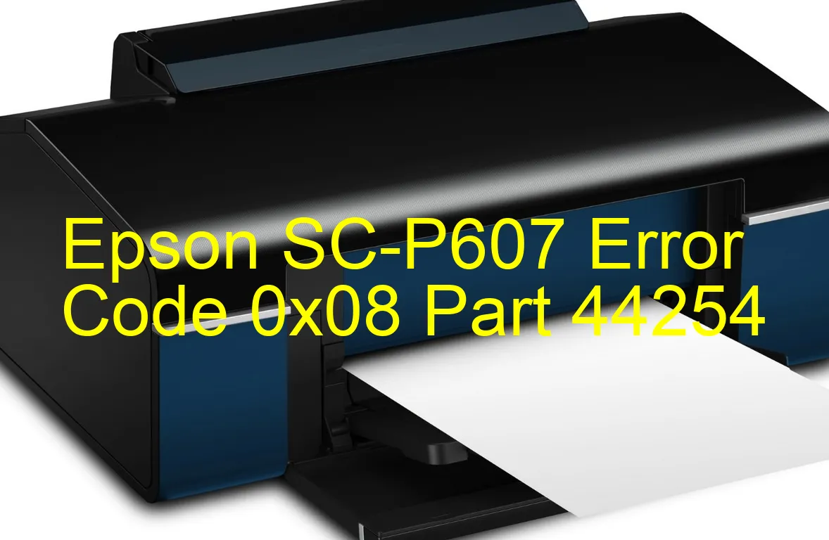 Epson SC-P607 Fehlercode 0x08