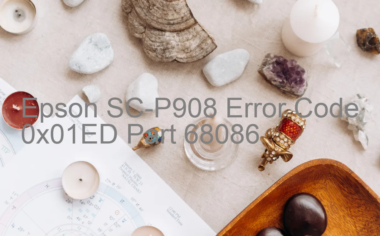 Epson SC-P908 Fehlercode 0x01ED