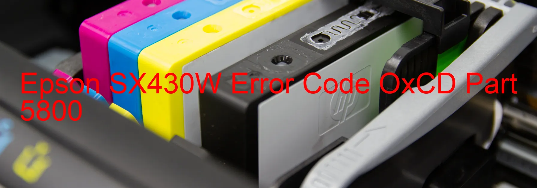 Epson SX430W Fehlercode OxCD