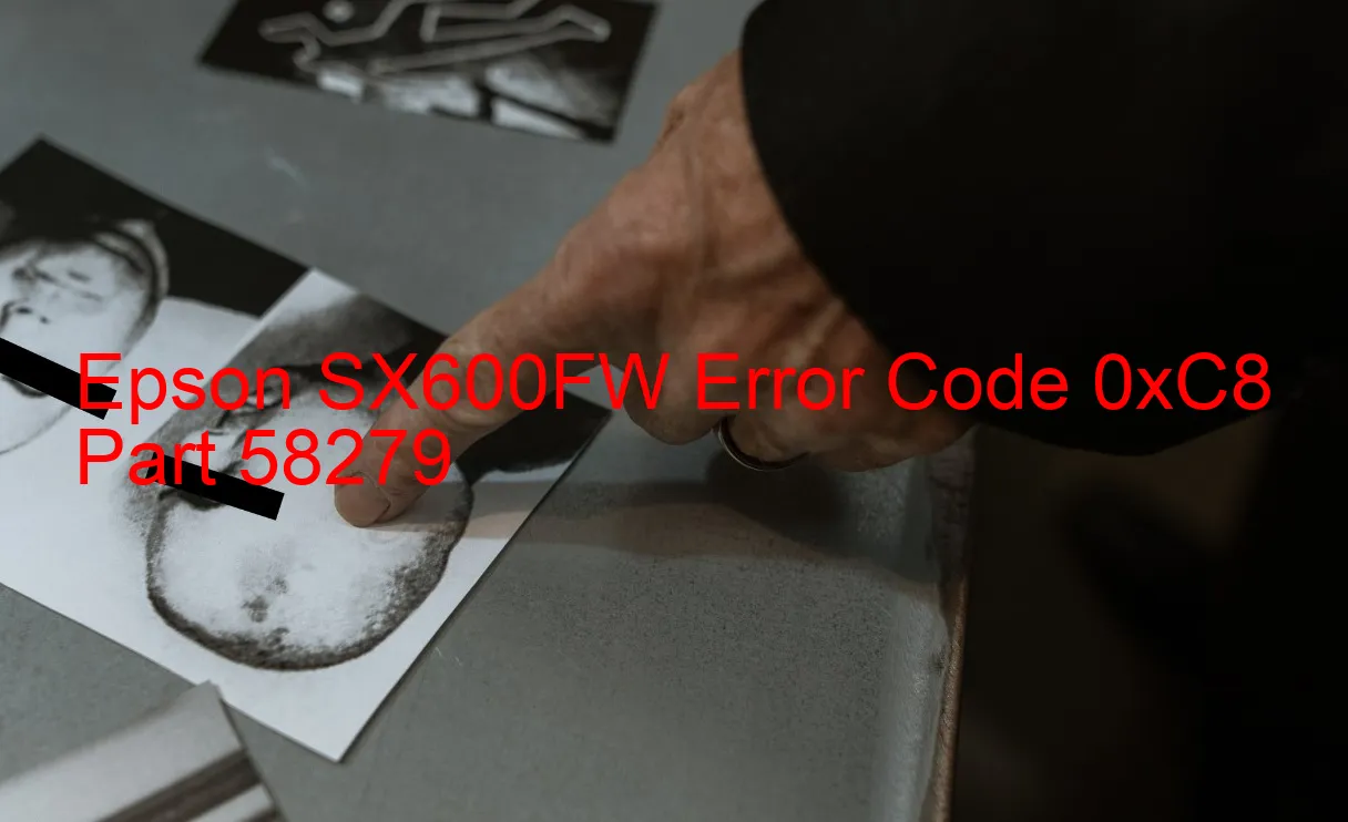 Epson SX600FW Fehlercode 0xC8