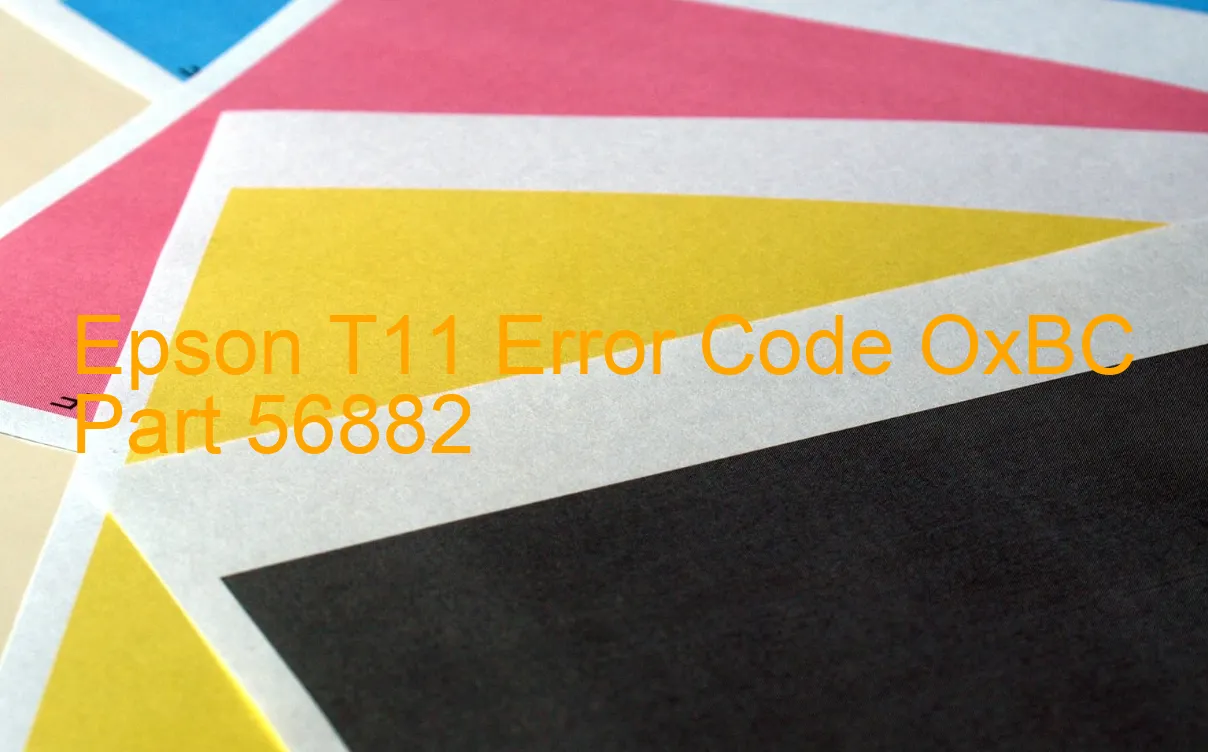 Epson T11 Fehlercode OxBC