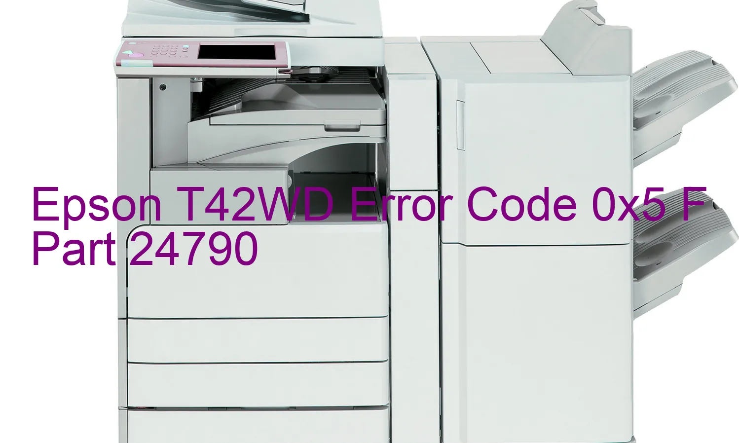 Epson T42WD Fehlercode 0x5 F