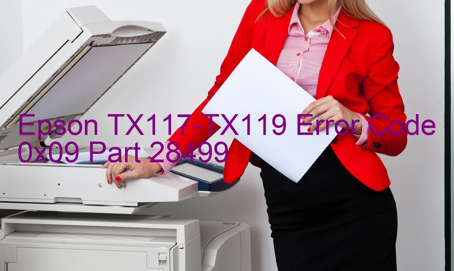 Epson TX117-TX119 Fehlercode 0x09