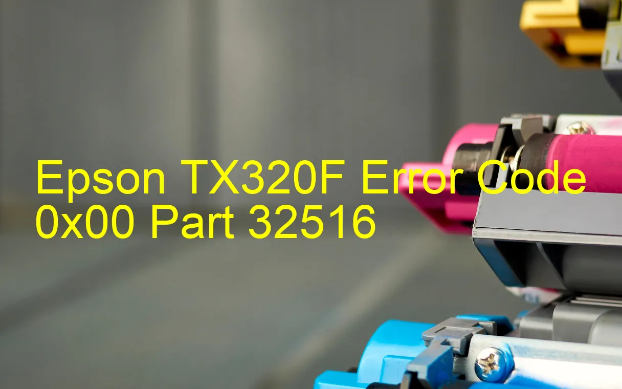 Epson TX320F Fehlercode 0x00