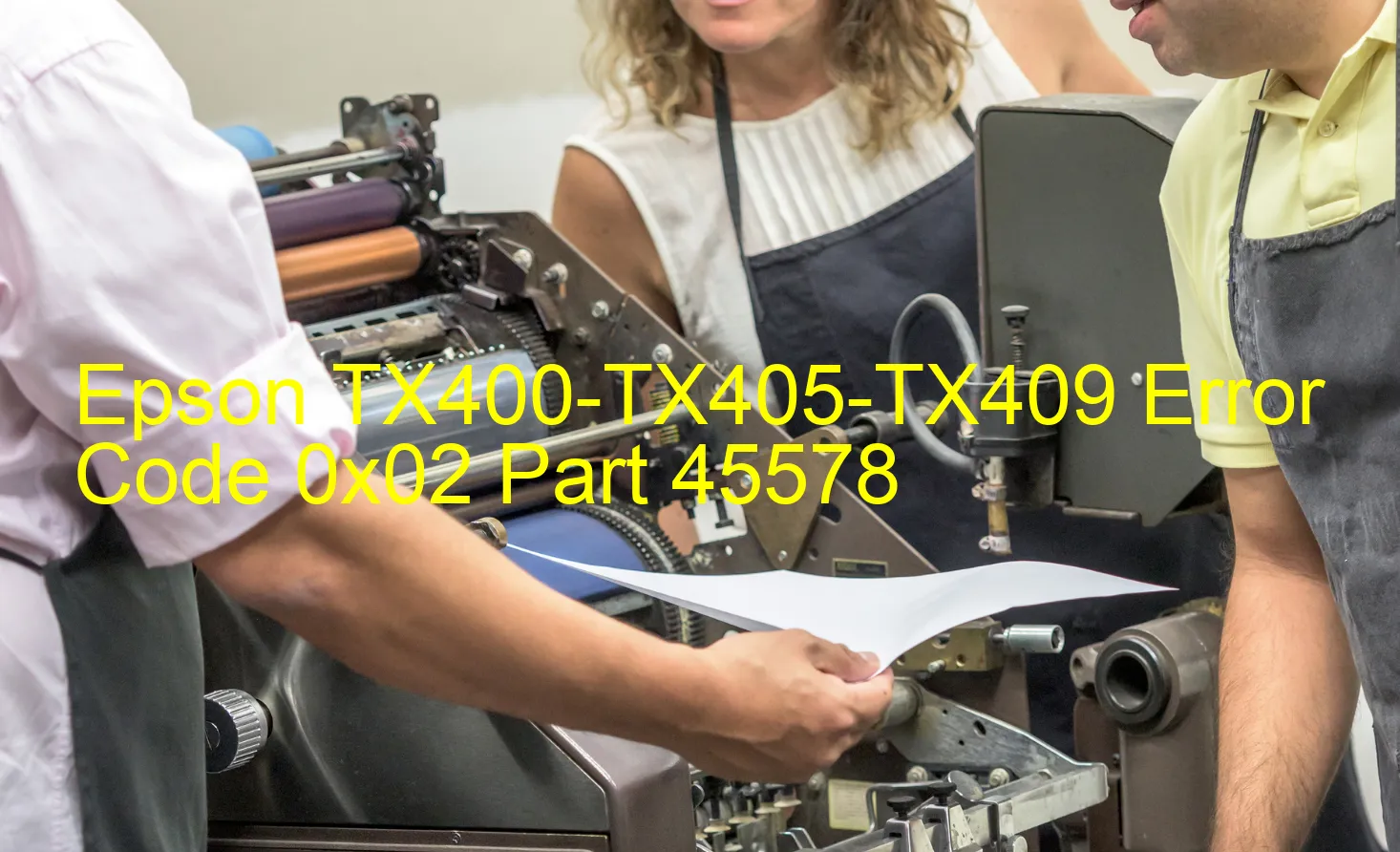 Epson TX400-TX405-TX409 Fehlercode 0x02