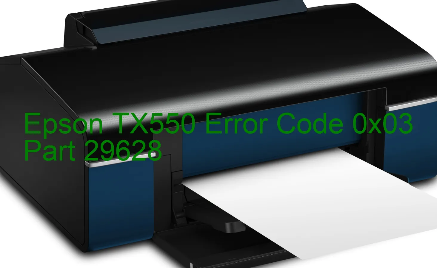 Epson TX550 Fehlercode 0x03