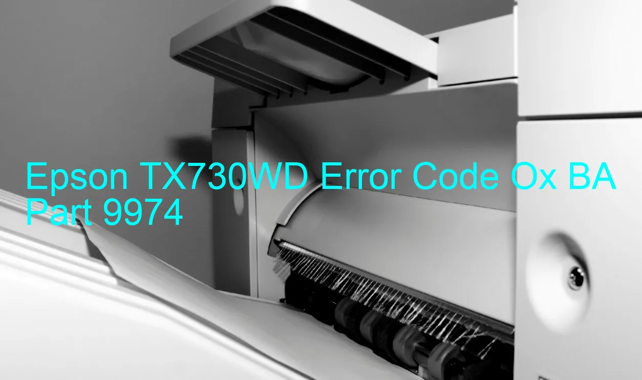 Epson TX730WD Fehlercode Ox BA