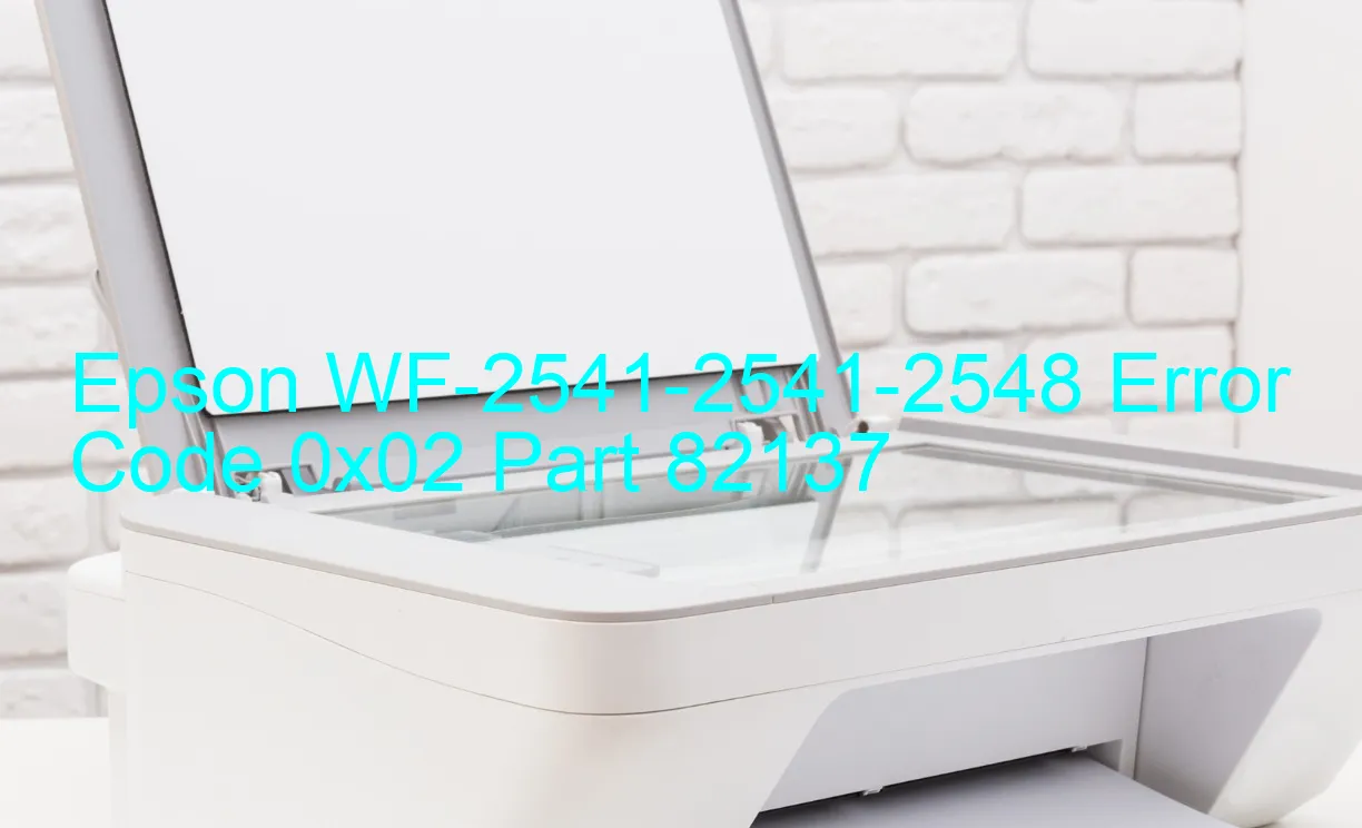 Epson WF-2541-2541-2548 Fehlercode 0x02