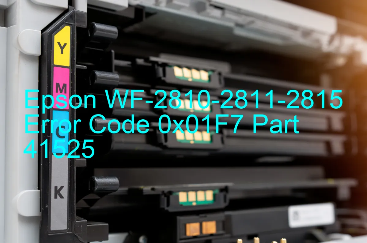 Epson WF-2810-2811-2815 Fehlercode 0x01F7