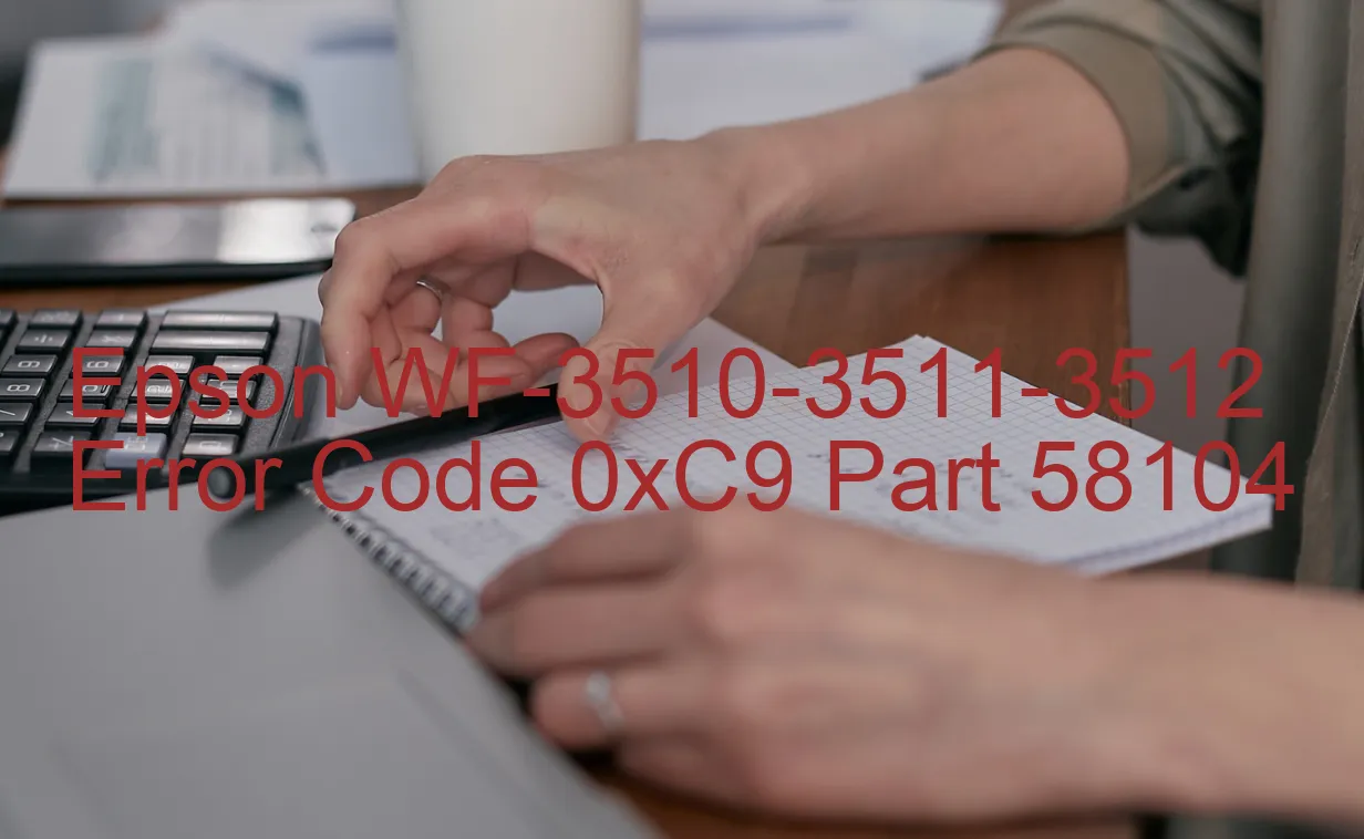 Epson WF-3510-3511-3512 Fehlercode 0xC9