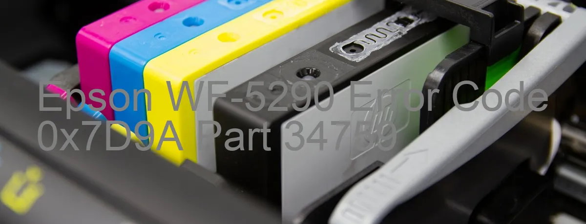 Epson WF-5290 Fehlercode 0x7D9A