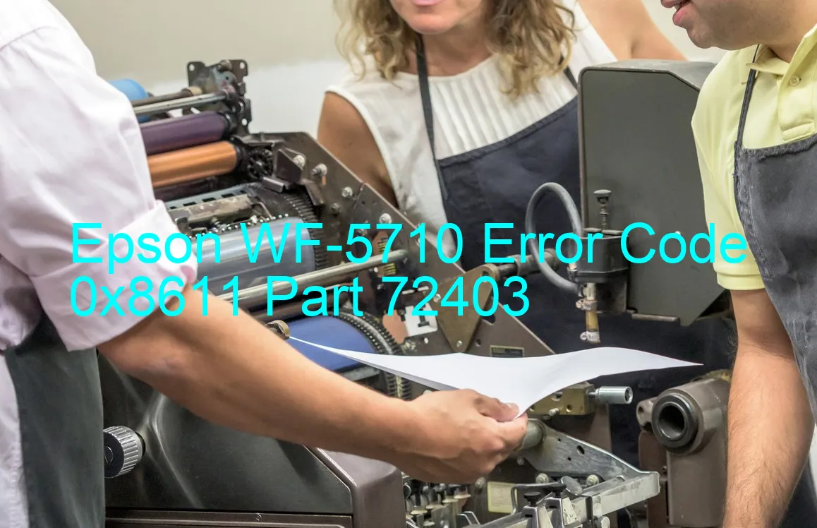 Epson WF-5710 Fehlercode 0x8611