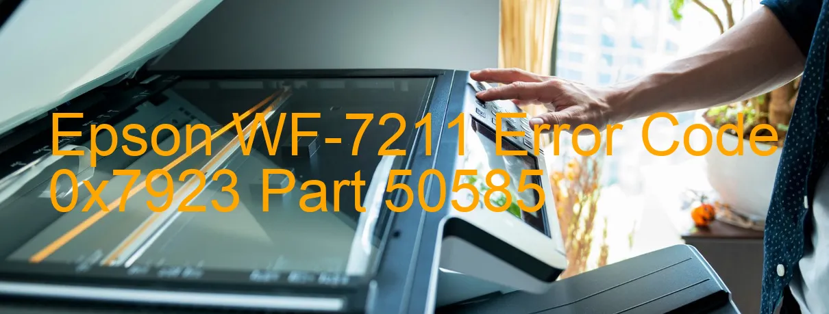 Epson WF-7211 Fehlercode 0x7923