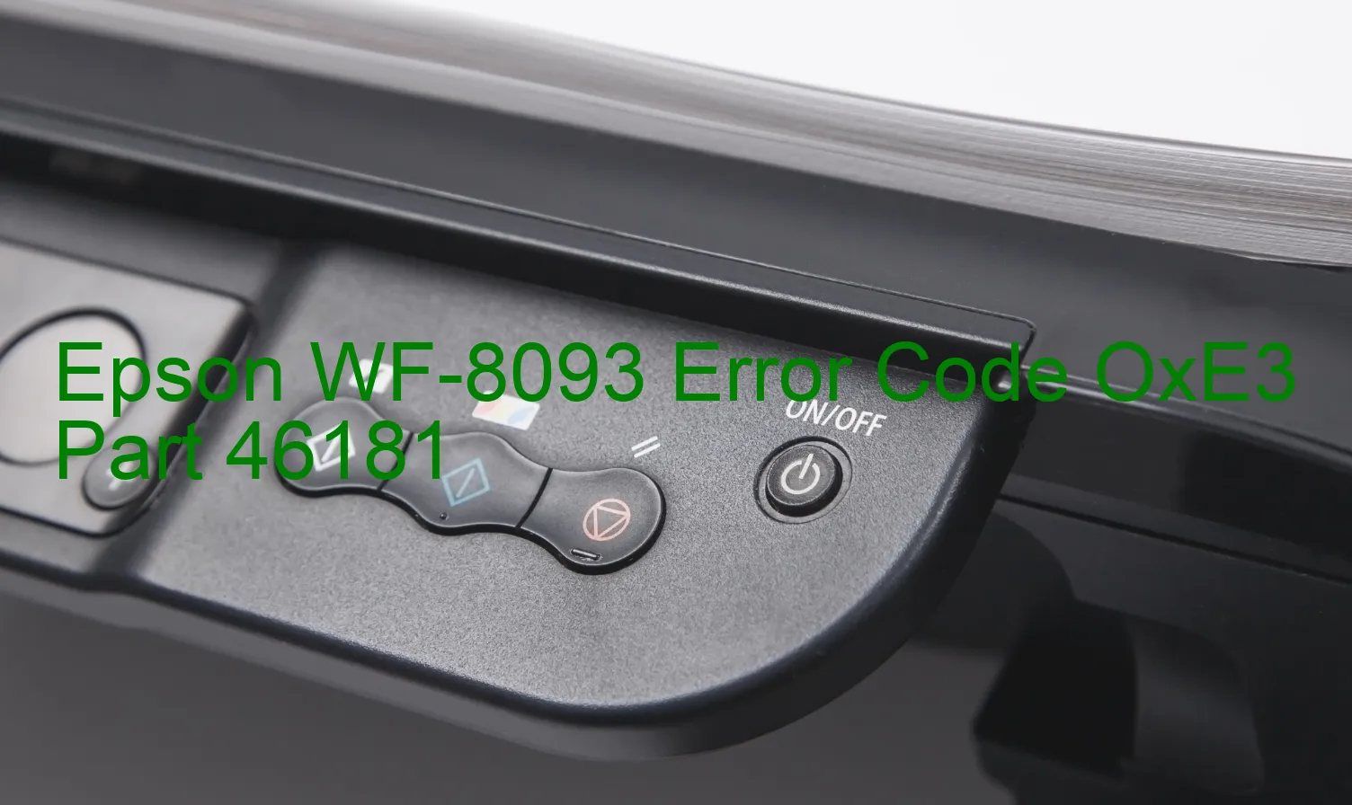 Epson WF-8093 Fehlercode OxE3